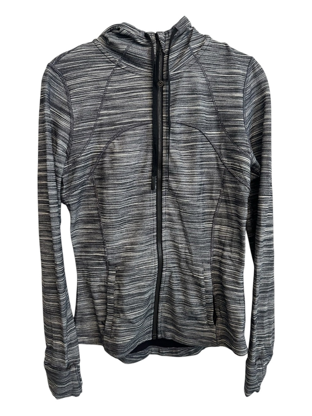 lululemon athletica Heathered Black & Gray Define Hoodie